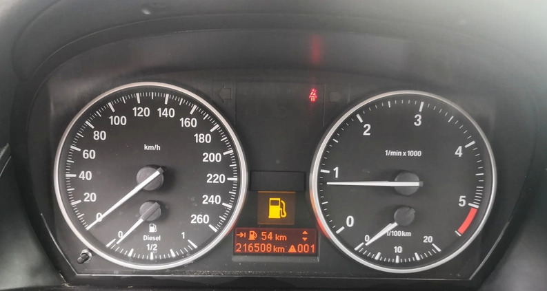 BMW X1 cena 30900 przebieg: 215000, rok produkcji 2009 z Siemianowice Śląskie małe 121